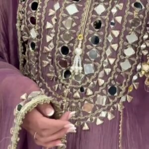 Mirror Work Designer Sharara Suit